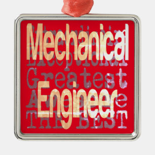 Mechanische ingenieur Extraordinaire Metalen Ornament
