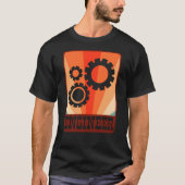 Mechanische ingenieur Funny Engineering Afstuderen T-shirt (Voorkant)
