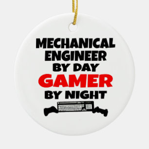 Mechanische ingenieur Gamer Keramisch Ornament