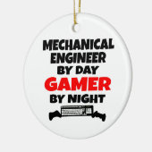 Mechanische ingenieur Gamer Keramisch Ornament (Links)