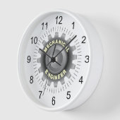 Mechanische ingenieur grijs tandwiel (Hoek)