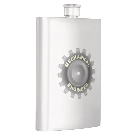 Mechanische ingenieur grijs tandwiel flacon (Rechts)