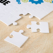 Mechanische ingenieur Inside (tandwielbrein) Legpuzzel (Zijkant)