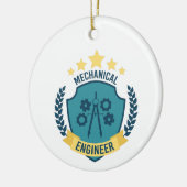 Mechanische ingenieur keramisch ornament (Links)