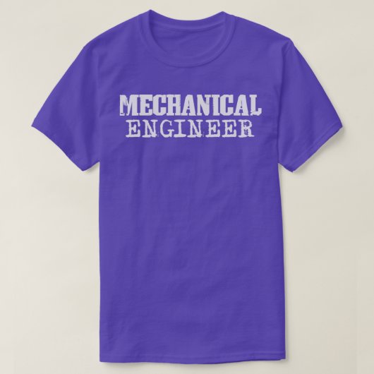 Mechanische ingenieur Mechatronica T-shirt (Design voorkant)