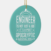 Mechanische ingenieur Post Apocalyptic Survival Keramisch Ornament (Rechts)