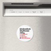 Mechanische ingenieur Quiz...Joke Magneet (Insitu (Vaatwasser))