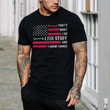 Mechanische ingenieur-Shirt, ik repareer Stuff-Vin