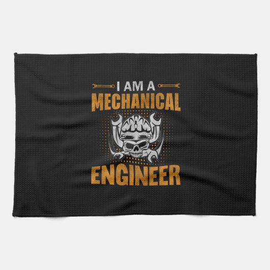 Mechanische ingenieur theedoek (Horizontaal)