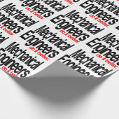 Mechanische ingenieurs doen het beter cadeaupapier (Hoek)