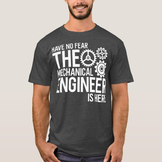 Mechanische ingenieurswetenschappen t-shirt (Voorkant)