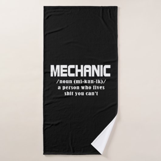 Mechanische kerst badhanddoek (Badhanddoek)