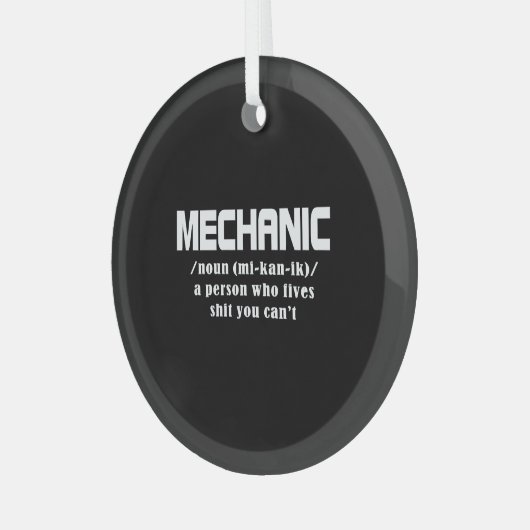 Mechanische kerst glas ornament (Voorkant links)