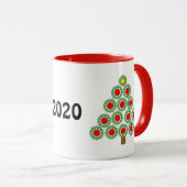 Mechanische kerstboom mok (Voorkant rechts)