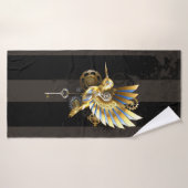 Mechanische kolibrie badhanddoek (Badhanddoek)