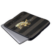Mechanische Kolibrie Laptop Sleeve (Voorkant onderkant)
