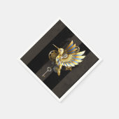 Mechanische kolibrie servet (Hoek)