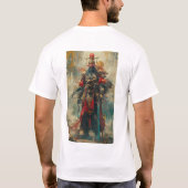 Mechanische krijger Guan Yu T-shirt (Achterkant)