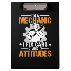 Mechanische kunst   Ik ben een mechanisme I Fix Klembord