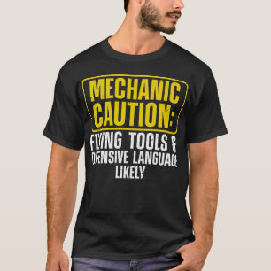 Mechanische kunst voor mannen die raceborden slepe t-shirt