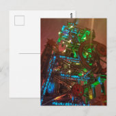 Mechanische Kunstinstallatie Briefkaart (Voorkant / Achterkant)
