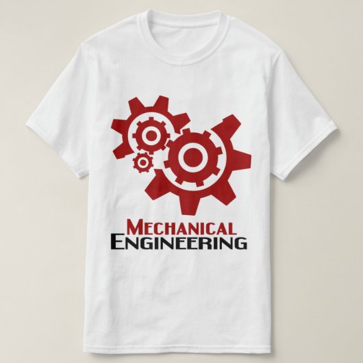 Mechanische machinebouw Aerospace Engineer T-shirt (Design voorkant)