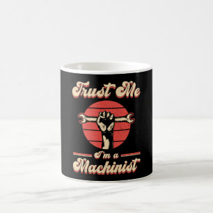 Mechanische Machinist CNC Machinist Machine Gift I Koffiemok