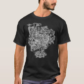 Mechanische machinisten: Gadget Mad Scientists T-shirt (Voorkant)