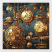Mechanische Marvels Raamklemmen Raamsticker (Vel)