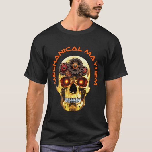 Mechanische Mayhem T-shirt (Voorkant)