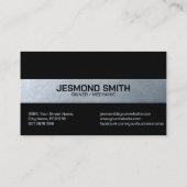 Mechanische metalen pictogrammen voor automatische visitekaartje (Achterkant)