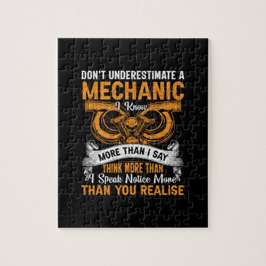 Mechanische middelen niet onderschatten legpuzzel (Verticaal)