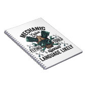 Mechanische middelen voor het vliegen en offensiev notitieboek (Rechterzijde)