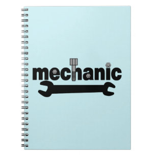 Mechanische moeren en bouten Tekst Notitieboek
