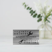 Mechanische moersleutel | Autodiensten | Metallisc Visitekaartje (Staand voorkant)