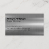 mechanische moersleutel | Automatische services |  Visitekaartje (Achterkant)