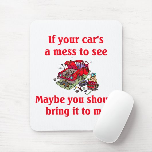 Mechanische Muismat - Gepersonaliseerd (Met muis)