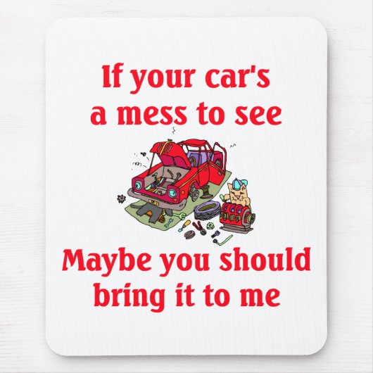 Mechanische Muismat - Gepersonaliseerd (Voorkant)