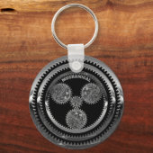 Mechanische multi-tandafdrukken sleutelhanger (Voorkant)