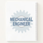 Mechanische Notitieboek van ingenieur (Achterkant)