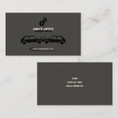 Mechanische / Ongevallenterugwinning (grijs BG) Visitekaartje (Voorkant / Achterkant)