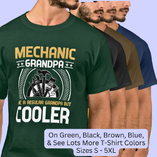 Mechanische opa koeler met gereedschap t-shirt