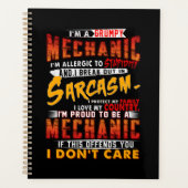 Mechanische overs | Ik ben een bruine Mechanische  Planner (Voorkant)