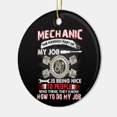 Mechanische overs | Mechanische de moeilijkste Keramisch Ornament (Links)