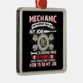 Mechanische overs | Mechanische de moeilijkste Metalen Ornament (Rechts)