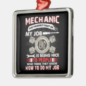 Mechanische overs | Mechanische de moeilijkste Metalen Ornament (Links)