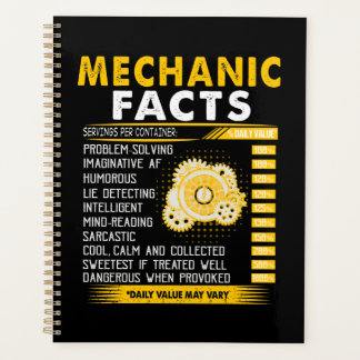 Mechanische overs | Mechanische feiten Planner