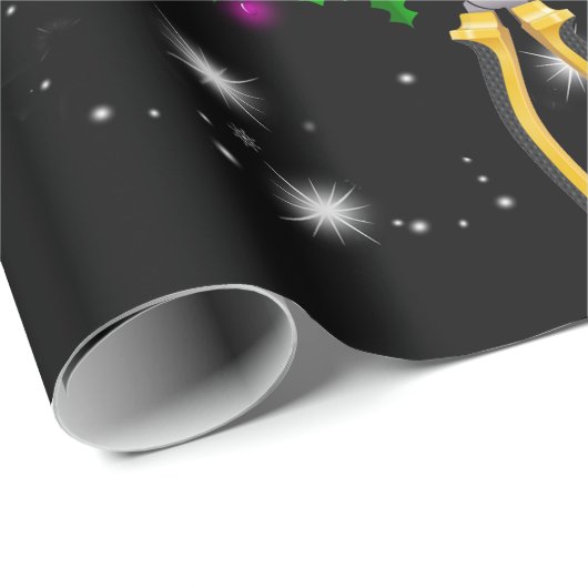 Mechanische overs | Mechanische kerstboom Cadeaupapier (Rol Hoek)