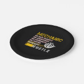 Mechanische overs | Mechanische rechte hustle Papieren Bordje (Gekanteld)