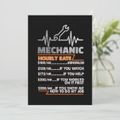 Mechanische overs | Mechanische uurtarief Aankondiging (Staand voorkant)